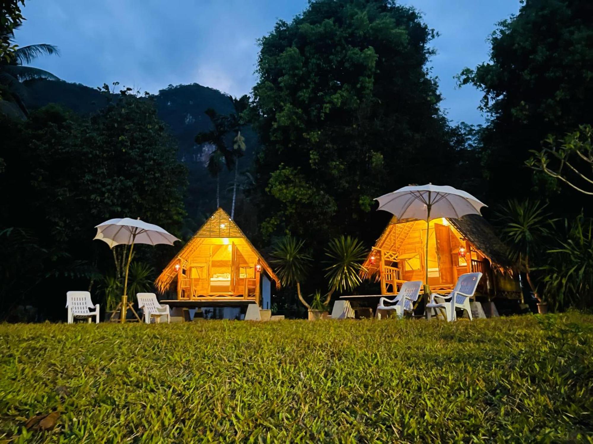 Khaosok Monkeys & River Camps Khao Sok National Park ภายนอก รูปภาพ